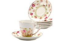 Cups and saucers